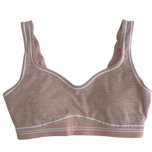 ALO Yoga Alosoft Heart Throb Bra Size Small - Picture 2 of 3